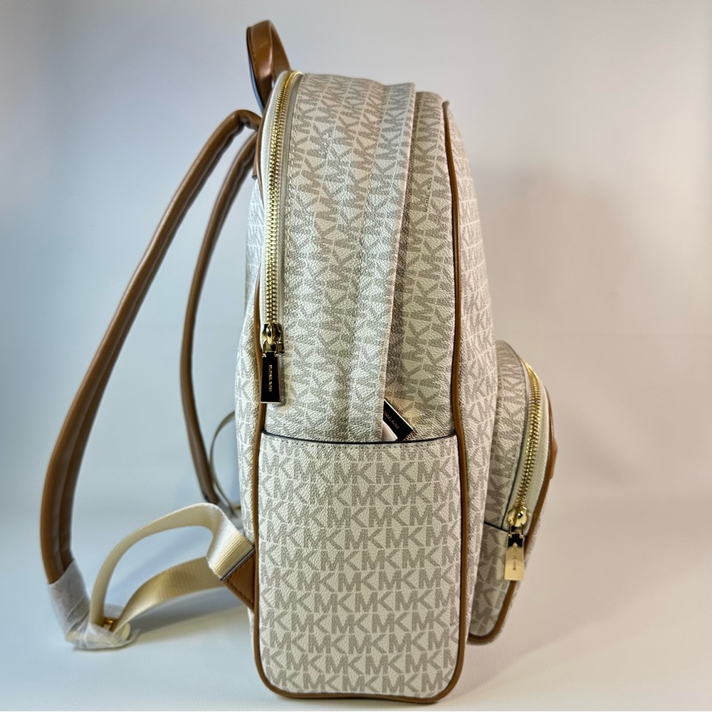 NWT Women’s MICHAEL Michael Kors Bex Large Backpack Vanilla - Picture 10 of 12